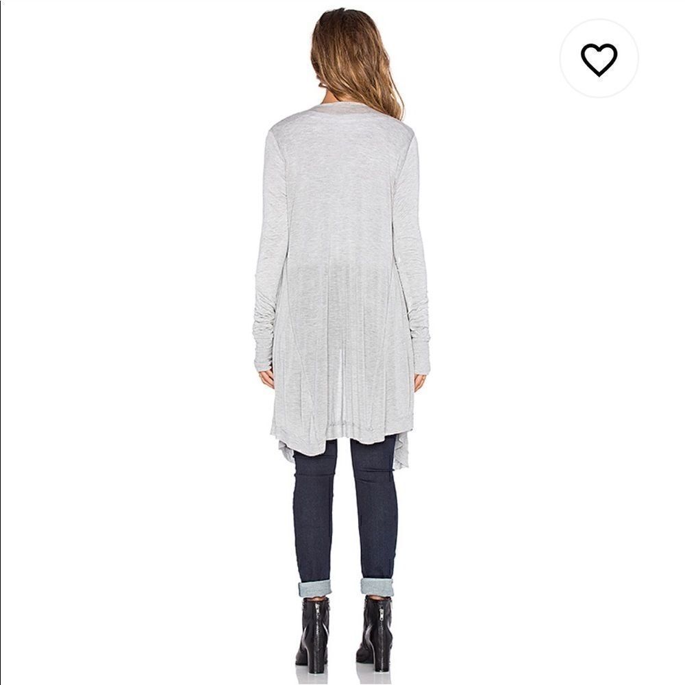 LAMade Mixed Up Cardigan Arc Grey NWT - Picture 10 of 12